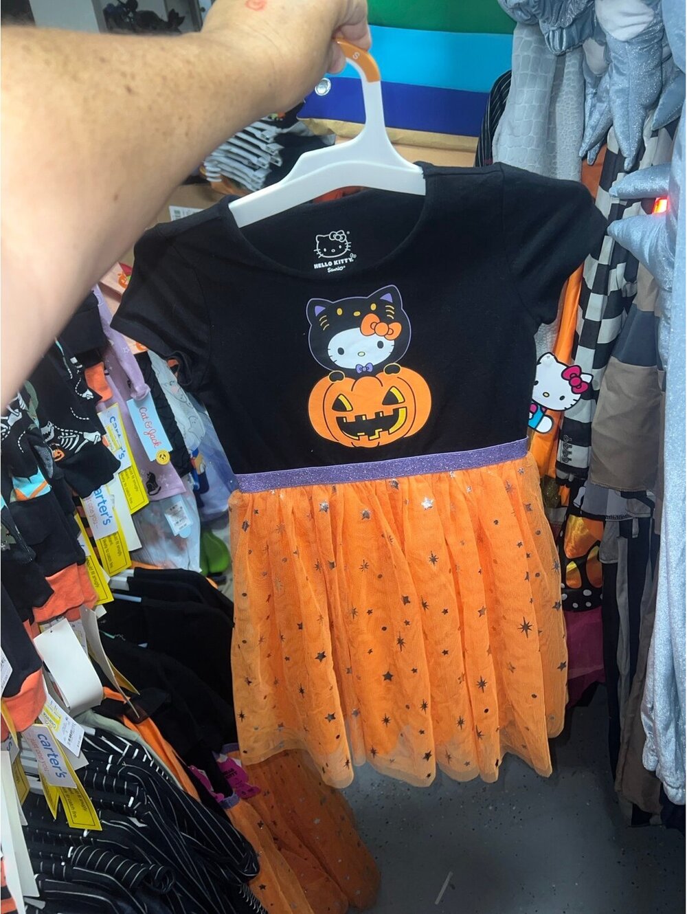 Girls Hello Kitty Halloween dress size XL 14/16